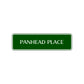 Panhead Place Harley Road Aluminum Metal Novelty Street Plate Sign Wall Gift Decor