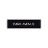 Park Avenue New York Central Park Road Aluminum Metal Novelty Street Plate Sign Wall Gift Decor