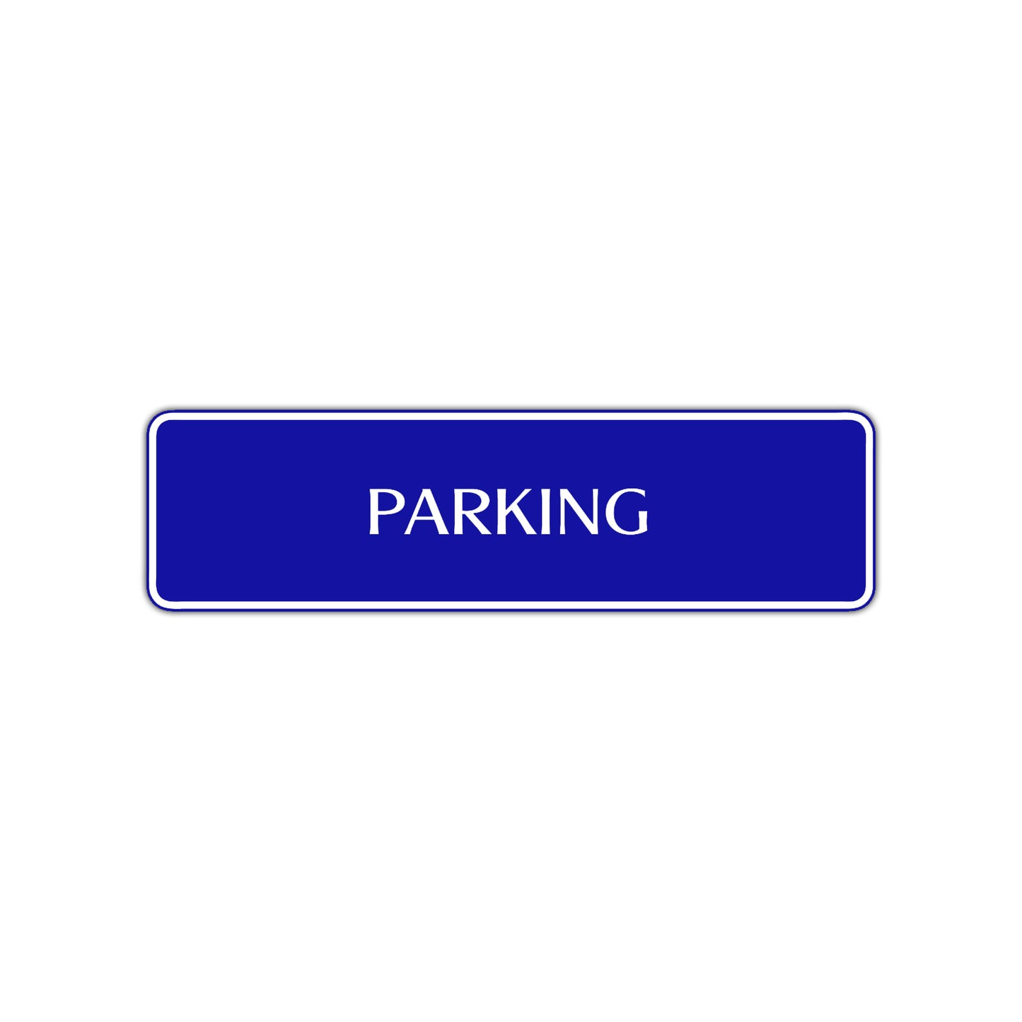 Parking Road Aluminum Metal Novelty Street Plate Sign Wall Gift Decor