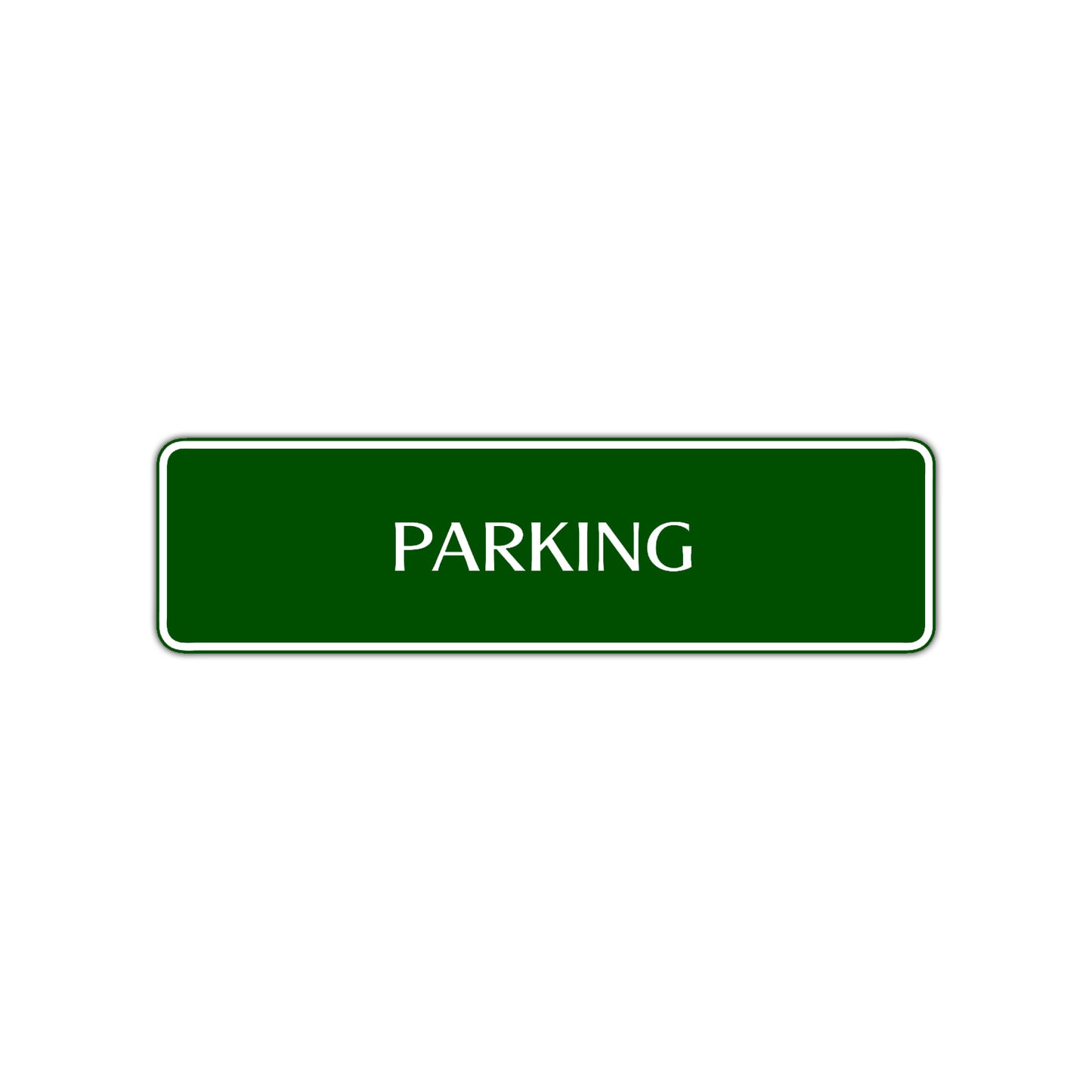 Parking Road Aluminum Metal Novelty Street Plate Sign Wall Gift Decor