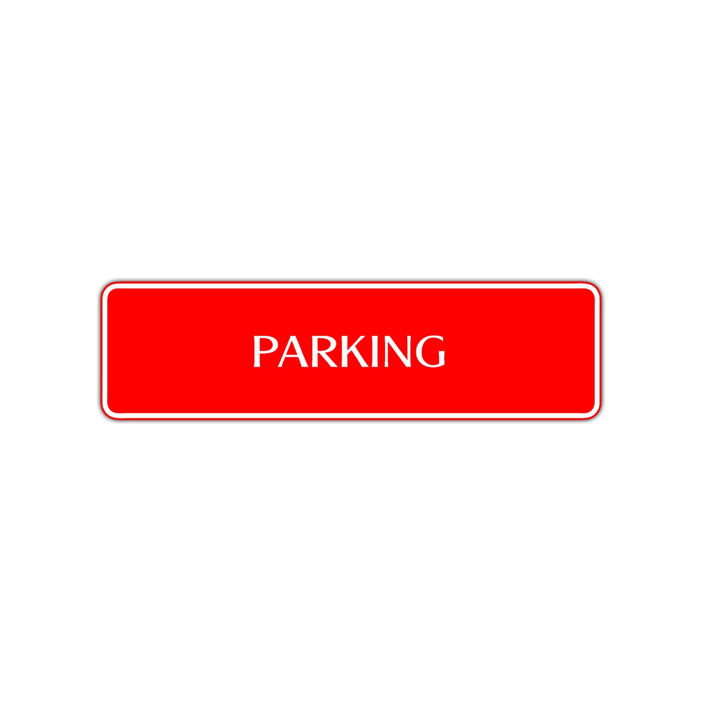 Parking Road Aluminum Metal Novelty Street Plate Sign Wall Gift Decor