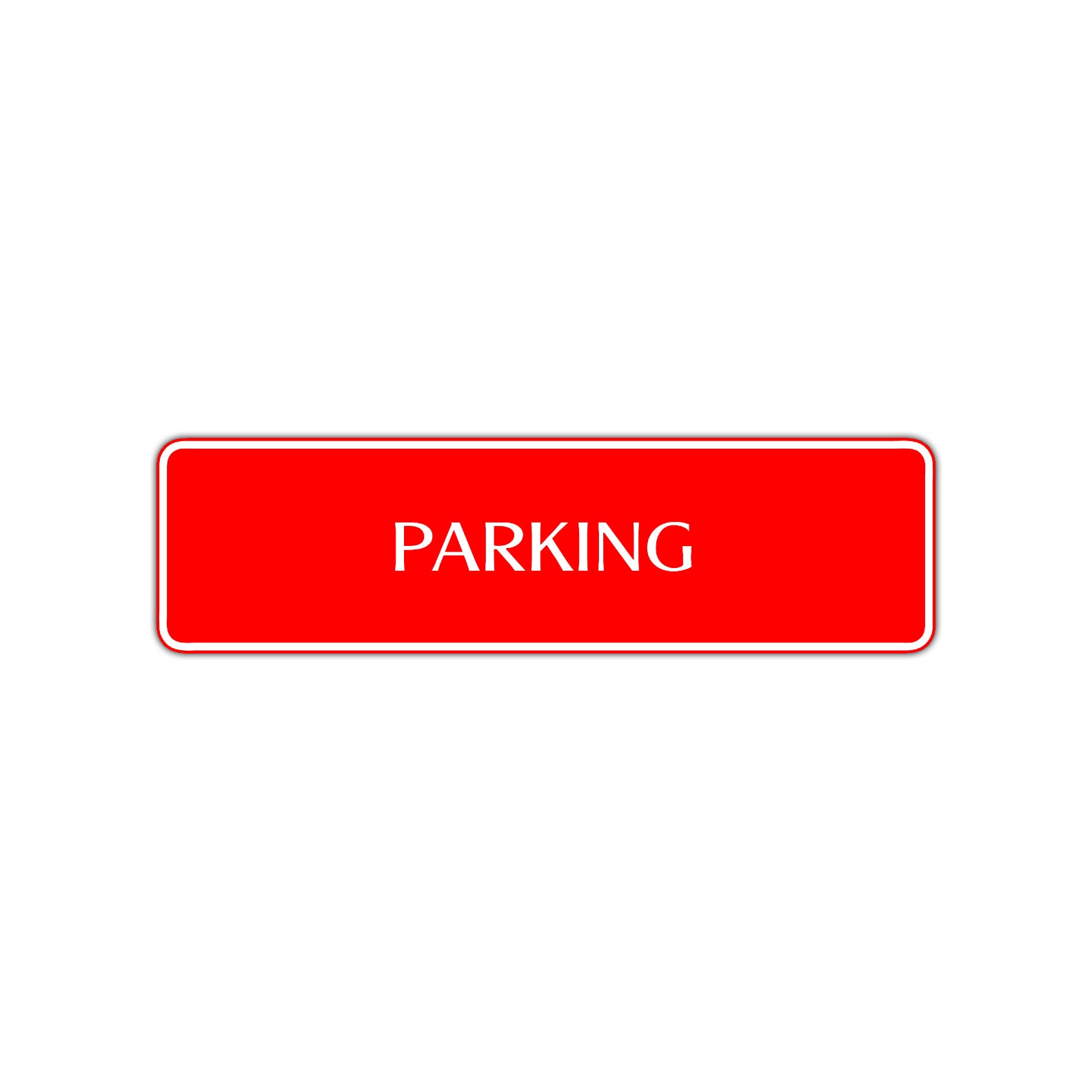 Parking Road Aluminum Metal Novelty Street Plate Sign Wall Gift Decor