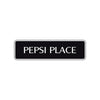 Pepsi Place Road Aluminum Metal Novelty Street Plate Sign Wall Gift Decor