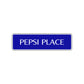 Pepsi Place Road Aluminum Metal Novelty Street Plate Sign Wall Gift Decor