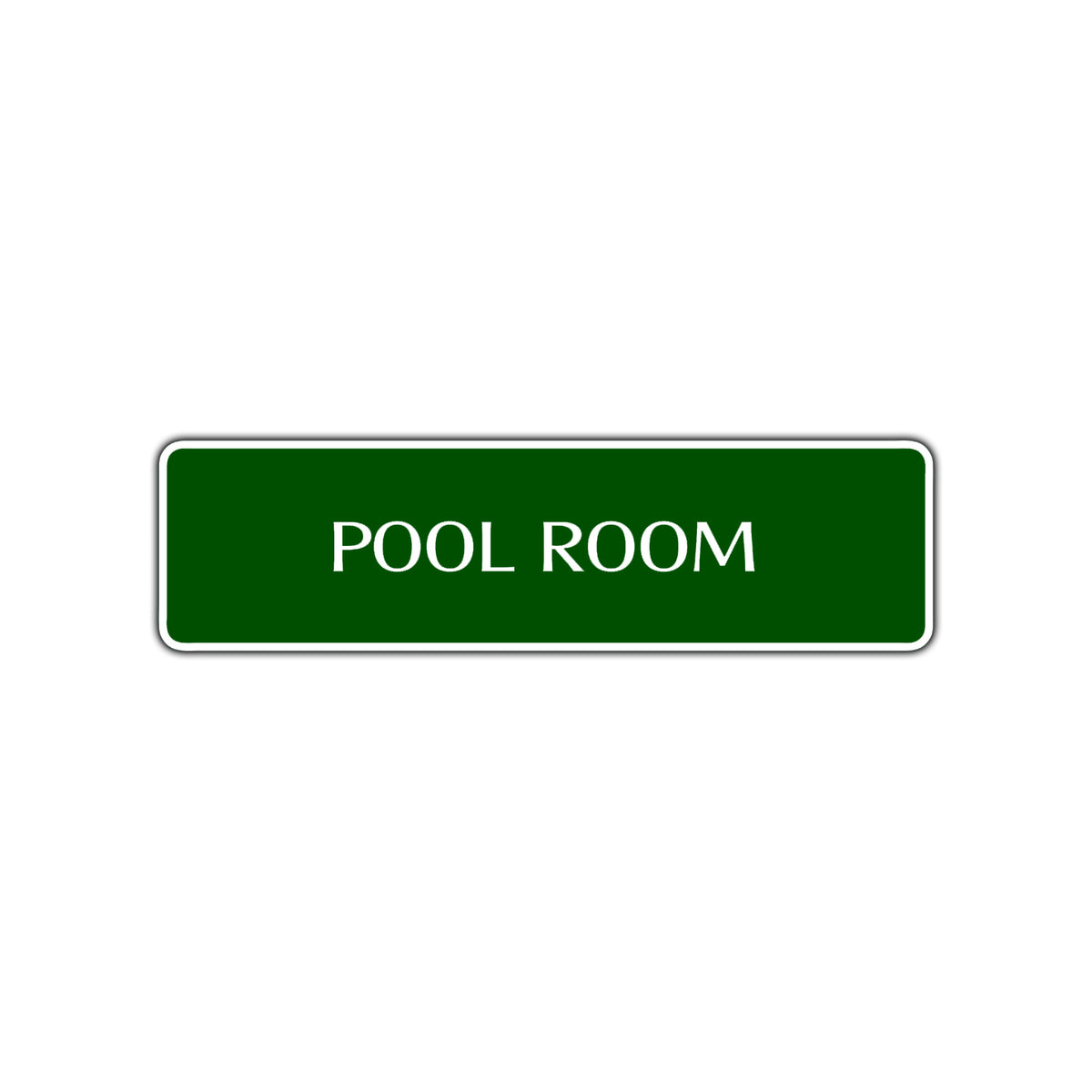 Pool Engine Room Sign Pool Room | Metal Street Sign – Sign Fever