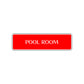 Pool Room Road Aluminum Metal Novelty Street Plate Sign Wall Gift Decor