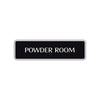 Powder Room Road Aluminum Metal Novelty Street Plate Sign Wall Gift Decor
