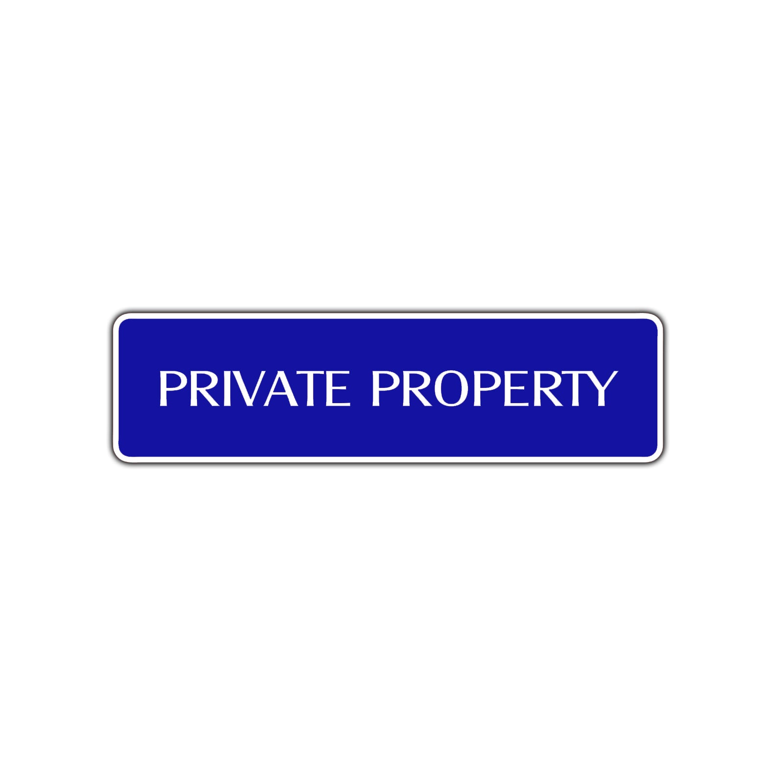 Private Property Road Aluminum Metal Novelty Street Plate Sign Wall Gift Decor