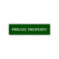 Private Property Road Aluminum Metal Novelty Street Plate Sign Wall Gift Decor