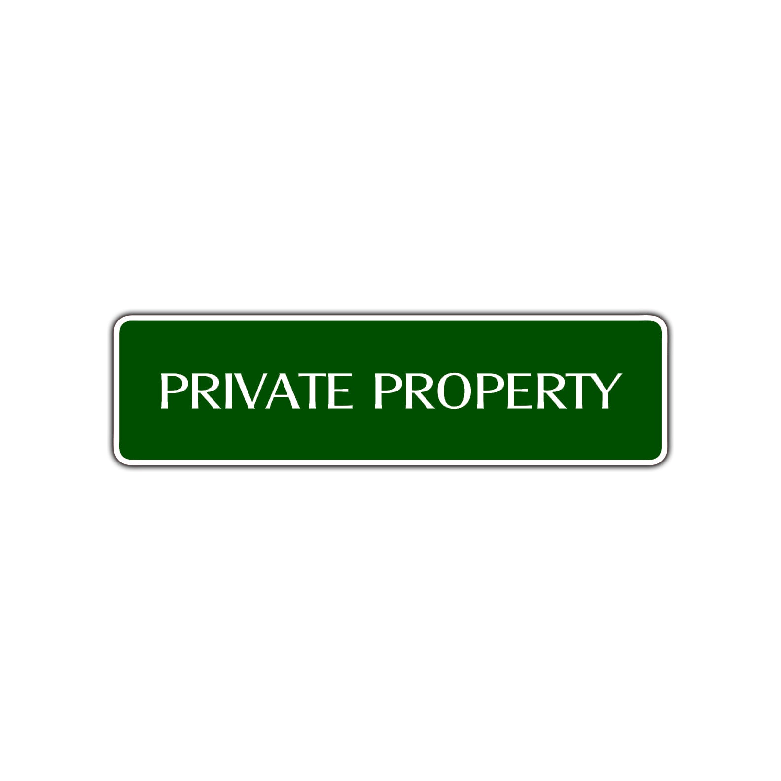 Private Property Road Aluminum Metal Novelty Street Plate Sign Wall Gift Decor