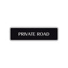 Private Road Aluminum Metal Novelty Street Plate Sign Wall Gift Decor
