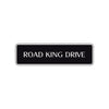 Road King Drive Harley Road Aluminum Metal Novelty Street Plate Sign Wall Gift Decor