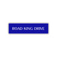 Road King Drive Harley Road Aluminum Metal Novelty Street Plate Sign Wall Gift Decor