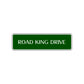 Road King Drive Harley Road Aluminum Metal Novelty Street Plate Sign Wall Gift Decor