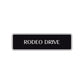 Rodeo Drive Road Aluminum Metal Novelty Street Plate Sign Wall Gift Decor