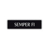 Semper FI Road Aluminum Metal Novelty Street Plate Sign Wall Gift Decor