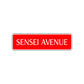 Sensei Avenue Karate Road Aluminum Metal Novelty Street Plate Sign Wall Gift Decor