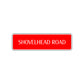 Shovelhead Road Aluminum Metal Novelty Street Plate Sign Wall Gift Decor