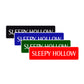 Sleepy Hollow Halloween Road Aluminum Metal Novelty Street Plate Sign Wall Gift Decor