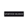 Sportster Highway Harley Davidson Road Aluminum Metal Novelty Street Plate Sign Wall Gift Decor