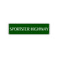 Sportster Highway Harley Davidson Road Aluminum Metal Novelty Street Plate Sign Wall Gift Decor