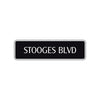 Stooges Boulevard Road Aluminum Metal Novelty Street Plate Sign Wall Gift Decor