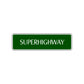Superhighway Interstate Road Aluminum Metal Novelty Street Plate Sign Wall Gift Decor