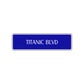 Titanic Boulevard Road Aluminum Metal Novelty Street Plate Sign Wall Gift Decor