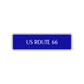 US Route 66 Road Aluminum Metal Novelty Street Plate Sign Wall Gift Decor
