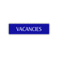 Vacancies Road Aluminum Metal Novelty Street Plate Sign Wall Gift Decor