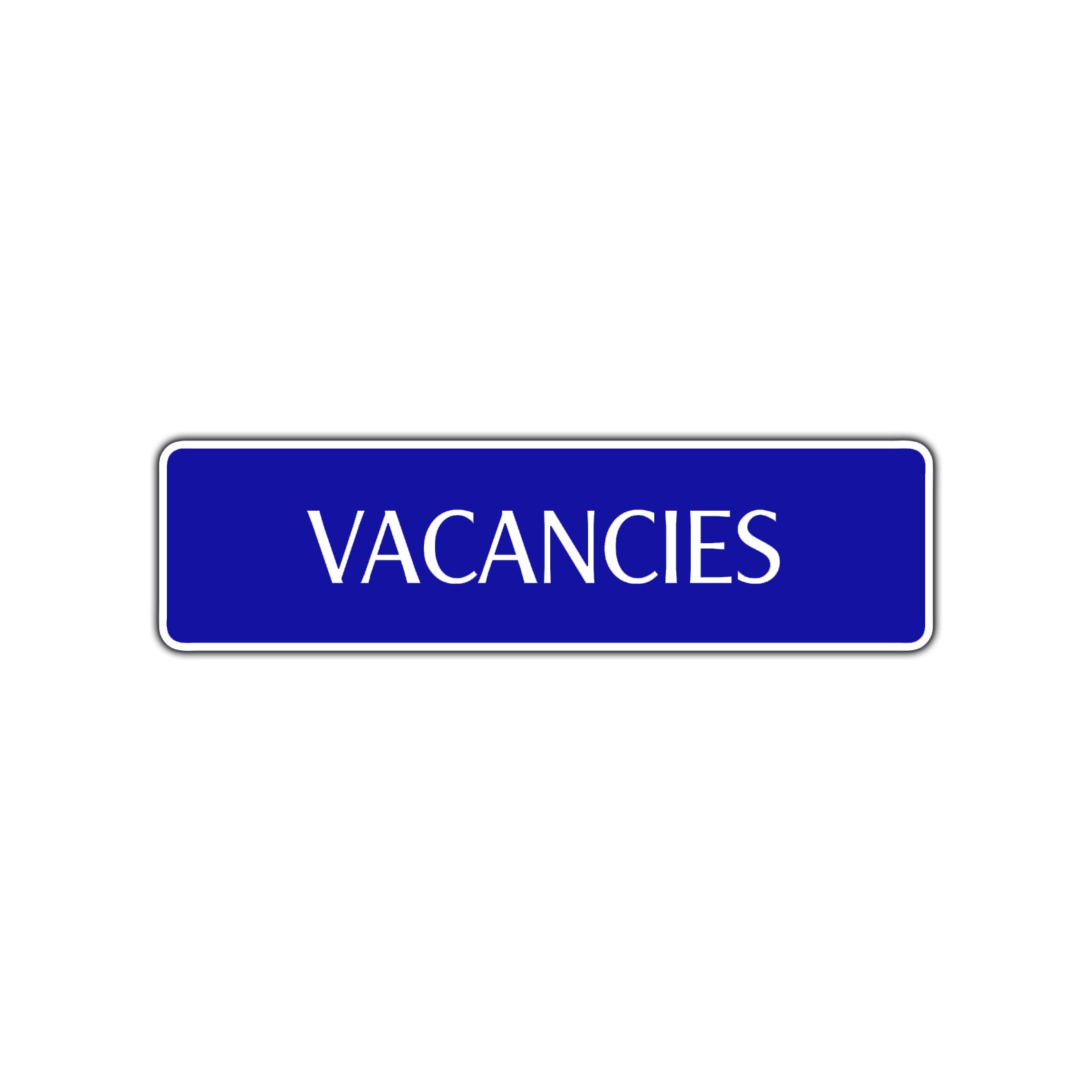 Vacancies Road Aluminum Metal Novelty Street Plate Sign Wall Gift Decor