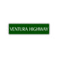 Ventura Highway Road Aluminum Metal Novelty Street Plate Sign Wall Gift Decor