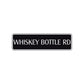 Whiskey Bottle Road Aluminum Metal Novelty Street Plate Sign Wall Gift Decor