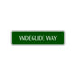 Wideglide Way Harley Road Aluminum Metal Novelty Street Plate Sign Wall Gift Decor