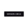 Winners Circle Road Aluminum Metal Novelty Street Plate Sign Wall Gift Decor