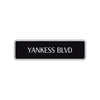 Yankees Boulevard New York Road Aluminum Metal Novelty Street Plate Sign Wall Gift Decor
