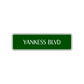 Yankees Boulevard New York Road Aluminum Metal Novelty Street Plate Sign Wall Gift Decor