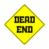 Caution Danger Dead End Warning Road No Trespassing Novelty Matel Aluminum Notice Novelty Sign