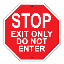 stop exit only ロードサイン　オクタゴン Stop Exit Only | Metal Traffic Signs - Sign Fever