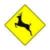 Deer Symbol Crossing Animal Xing Metal Aluminum Notice Novelty Road Plate Sign