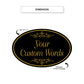 Your Custom Words Sign