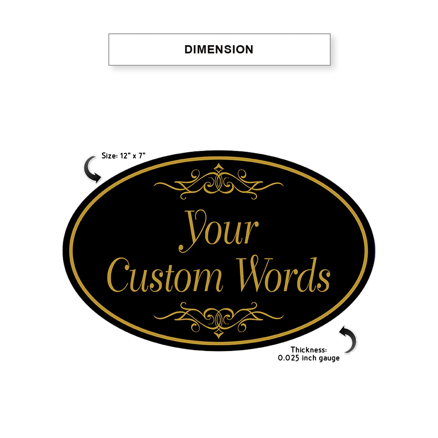 Your Custom Words Sign