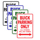 Buick Parking Only All Others Will Be Towed Aluminum Decor Garage Sign