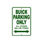 Buick Parking Only All Others Will Be Towed Aluminum Decor Garage Sign