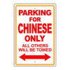 Parking For Aghan Only All Others Will Be Towed Country Citizens Car Parking Street Aluminum Metal Novelty Sign Plate