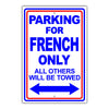 Parking For Aghan Only All Others Will Be Towed Country Citizens Car Parking Street Aluminum Metal Novelty Sign Plate