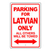 Parking For Aghan Only All Others Will Be Towed Country Citizens Car Parking Street Aluminum Metal Novelty Sign Plate