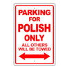 Parking For Aghan Only All Others Will Be Towed Country Citizens Car Parking Street Aluminum Metal Novelty Sign Plate