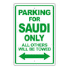 Parking For Aghan Only All Others Will Be Towed Country Citizens Car Parking Street Aluminum Metal Novelty Sign Plate