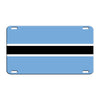 Botswana Country Flag License Novelty Plate Aluminum Metal Sign